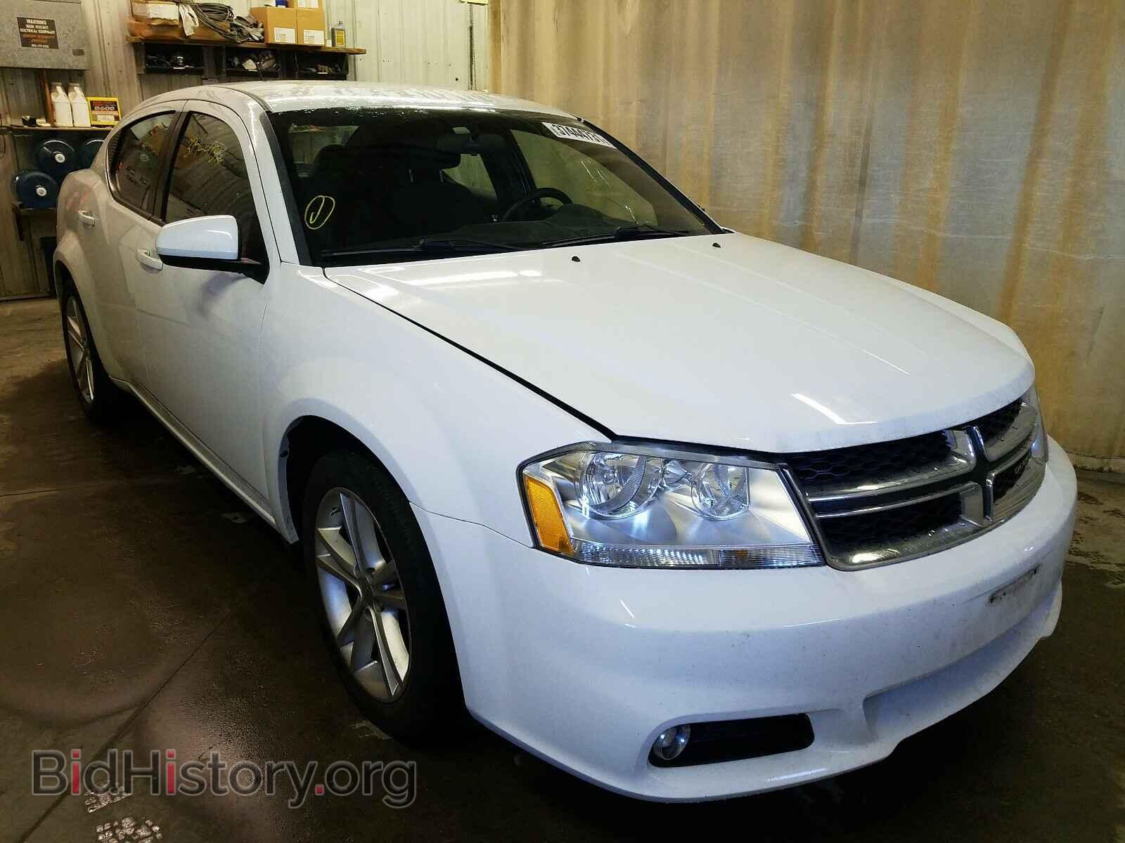 Фотография 1C3CDZCB9DN521332 - DODGE AVENGER 2013