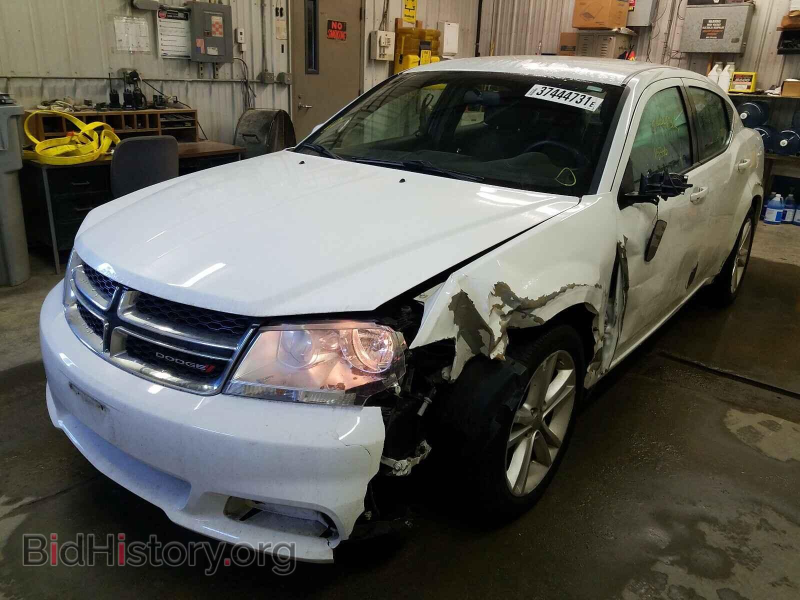 2013 DODGE AVENGER - VIN: 1C3CDZCB9DN521332 - Фото 2