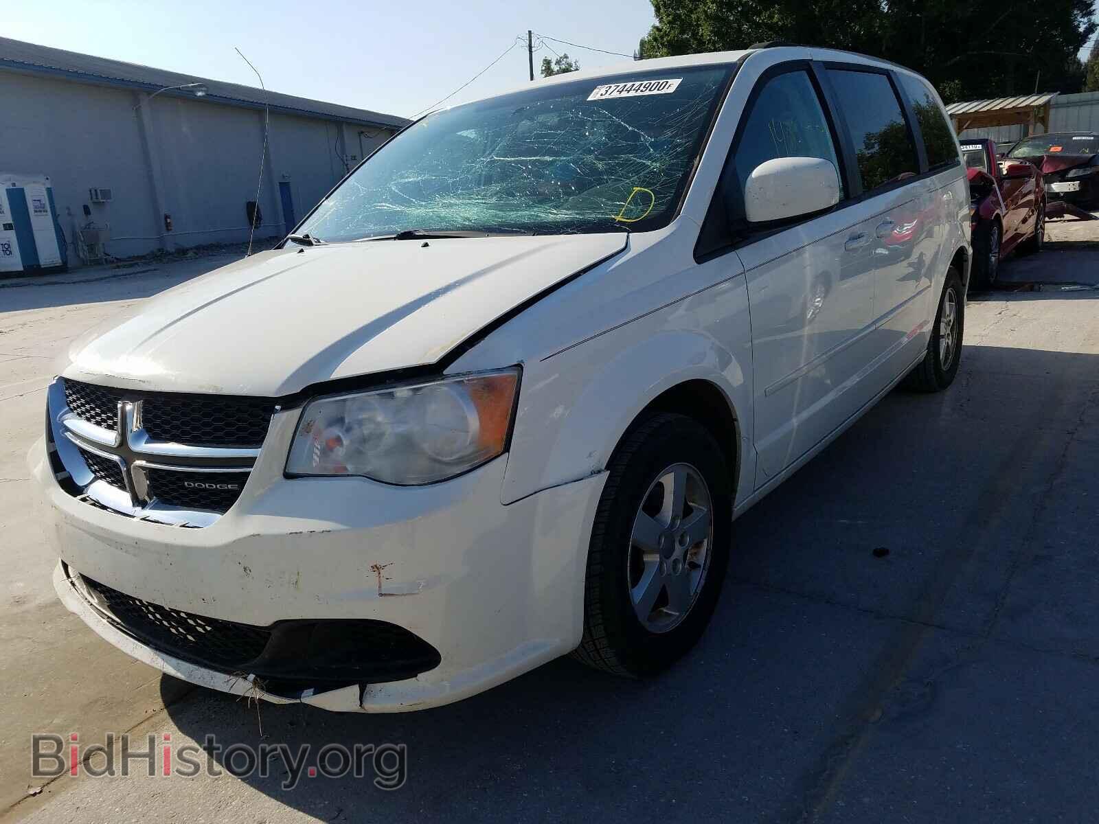 2012 DODGE CARAVAN - VIN: 2C4RDGCG9CR173166 - Фото 2