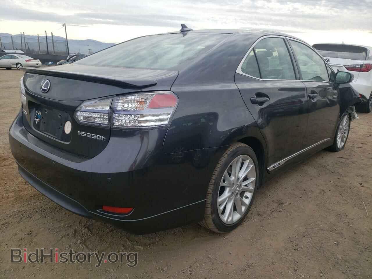 2010 LEXUS HS - VIN: JTHBB1BA6A2002323 - Фото 4