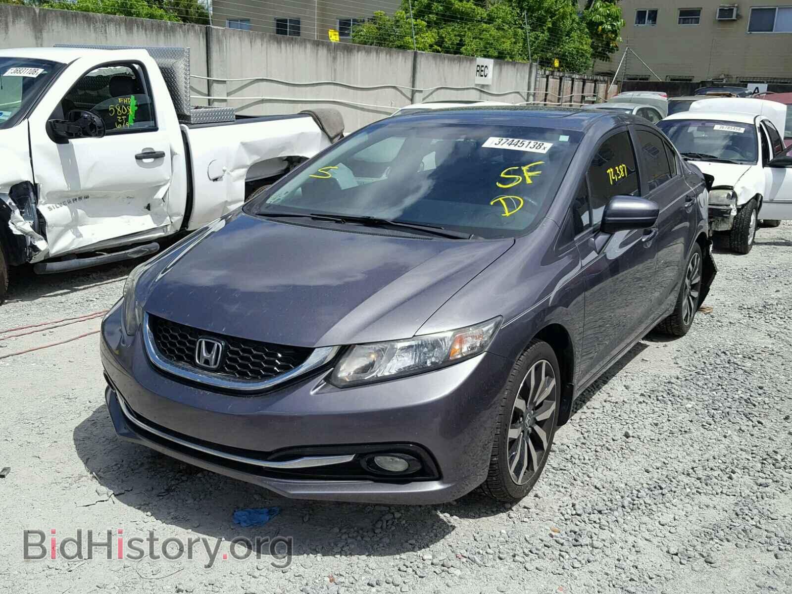 2014 HONDA CIVIC - VIN: 19XFB2F91EE016096 - Фото 2