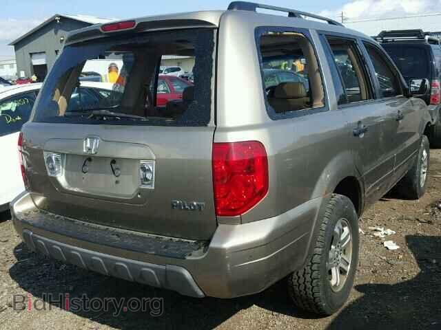 2005 HONDA PILOT - VIN: 2HKYF18505H511368 - Фото 4