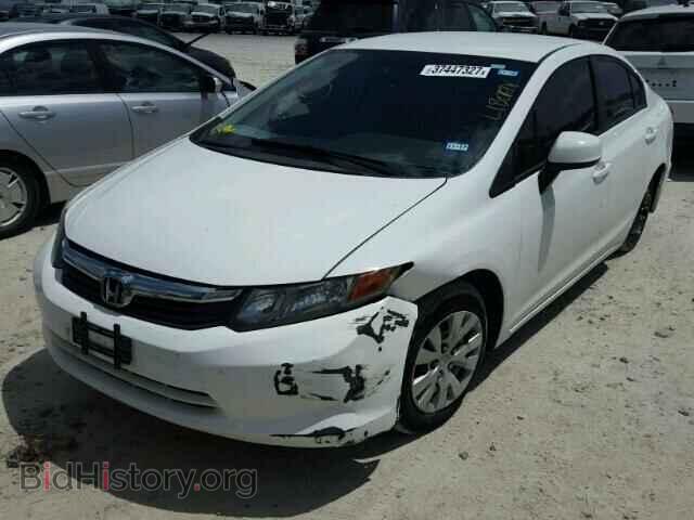 2012 HONDA CIVIC - VIN: 2HGFB2F54CH590983 - Фото 2