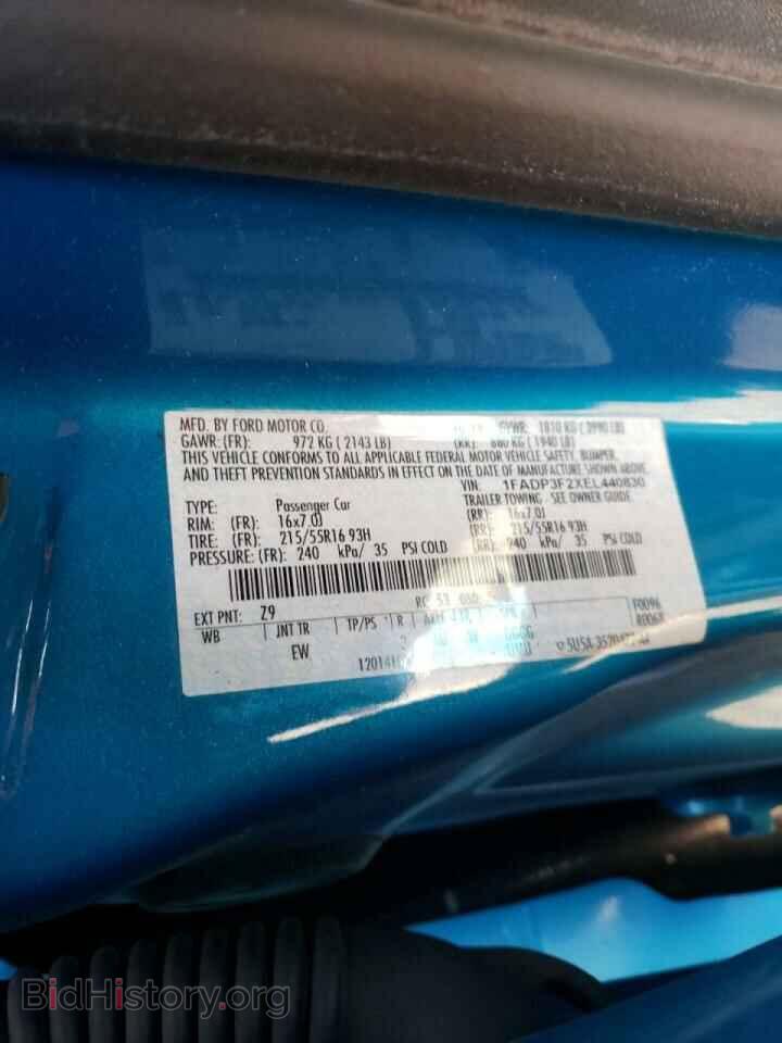 2014 FORD FOCUS - VIN: 1FADP3F2XEL440830 - Фото 10