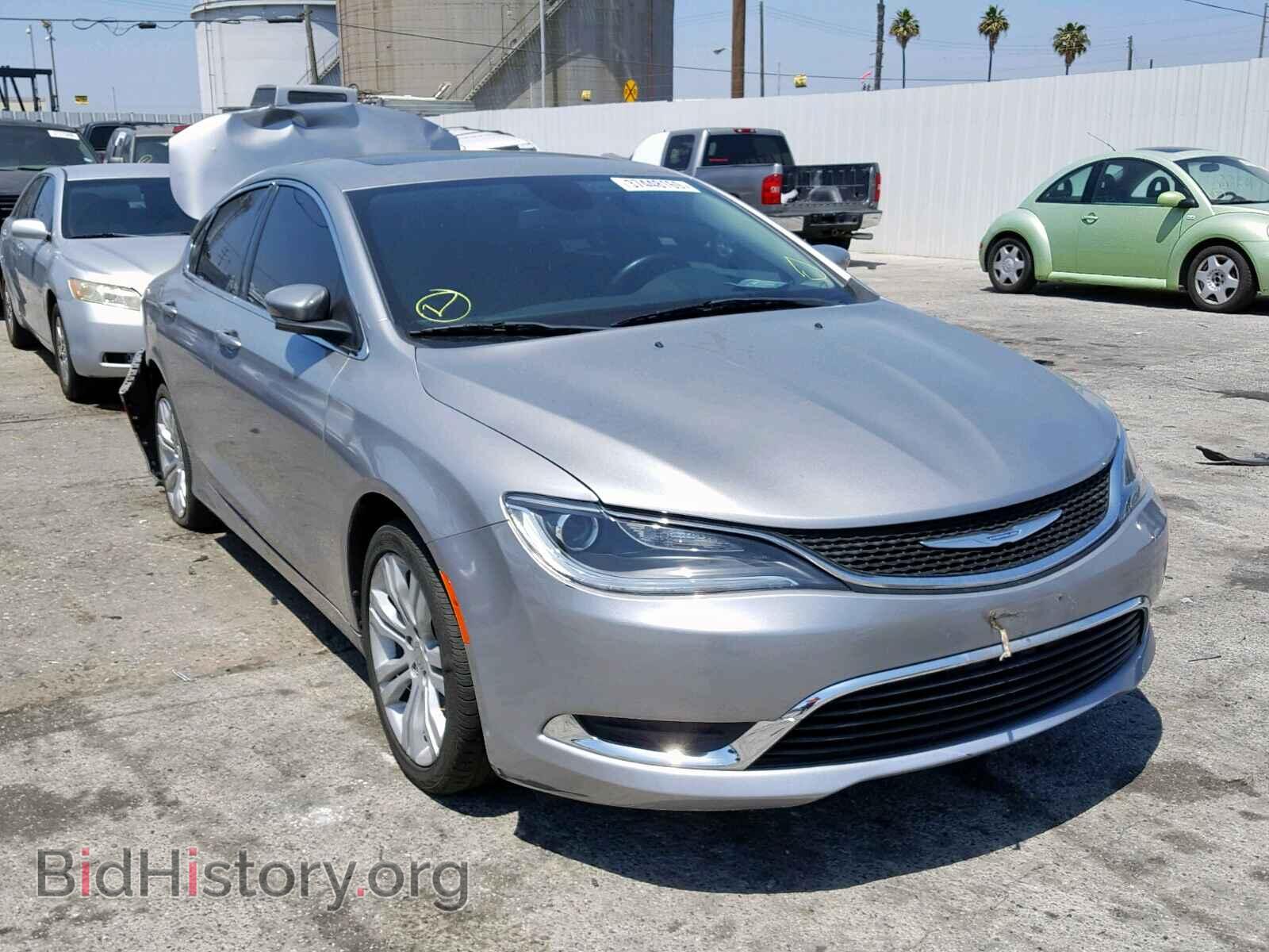Фотография 1C3CCCAB9GN147022 - CHRYSLER 200 2016