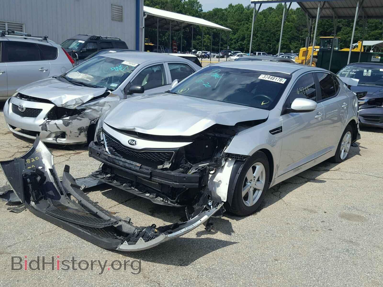 2014 KIA OPTIMA - VIN: KNAGM4A73E5467023 - Фото 2
