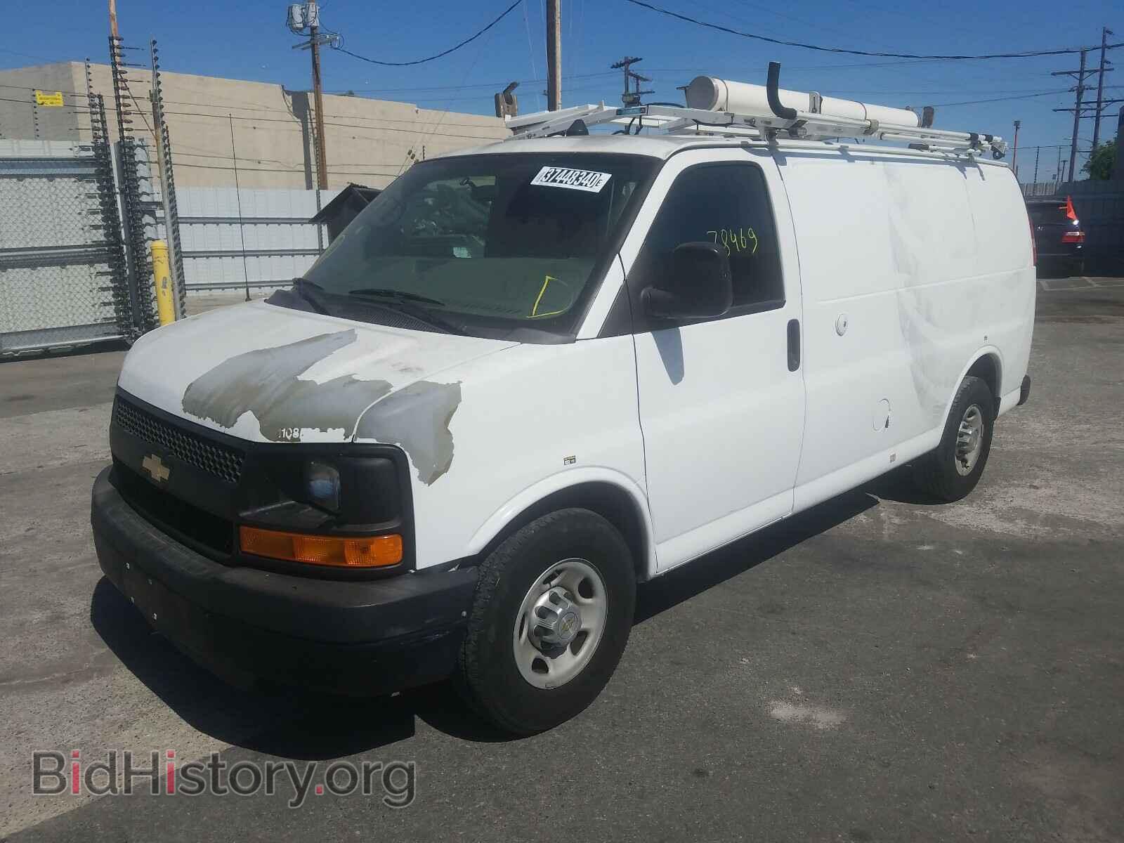 2012 CHEVROLET EXPRESS - VIN: 1GCWGFCB2C1122590 - Фото 2