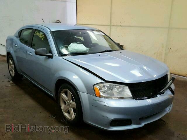 Фотография 1C3CDZAB1DN613067 - DODGE AVENGER 2013