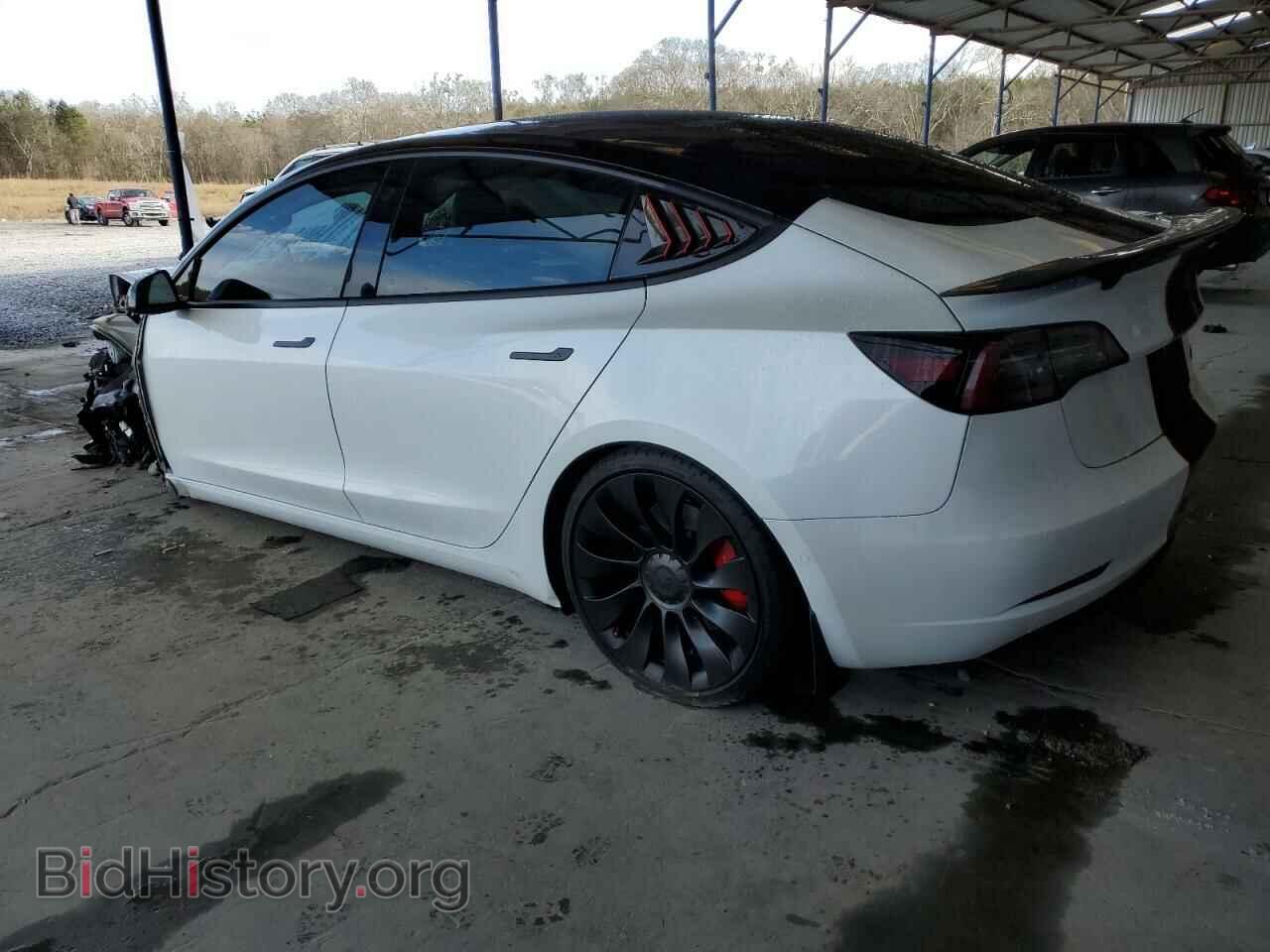 2022 TESLA MODEL 3 - VIN: 5YJ3E1EC9NF269386 - Фото 2