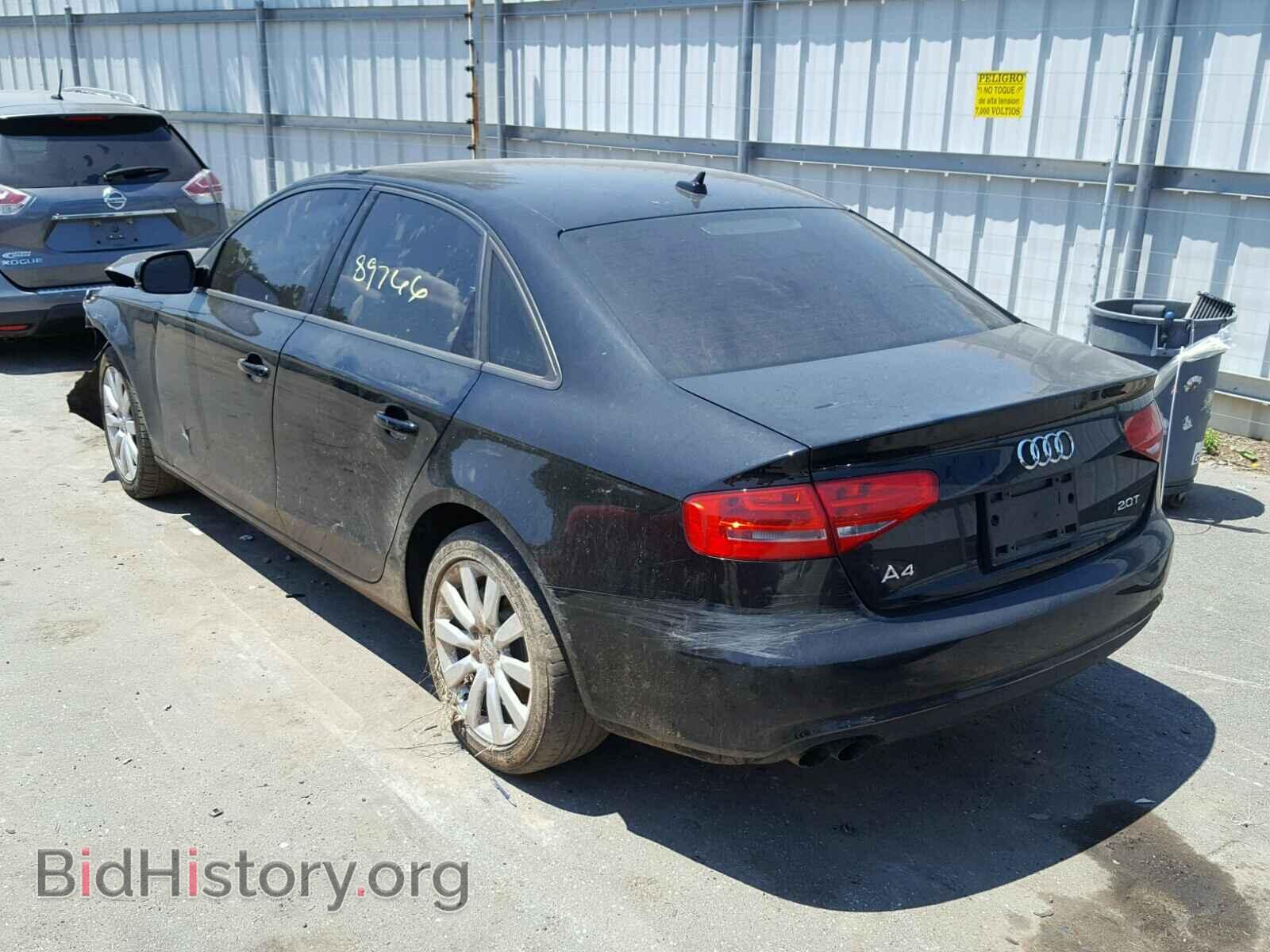 2013 AUDI A4 - VIN: WAUAFAFL4DA151379 - Фото 3