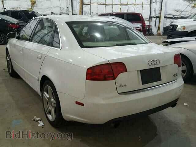 2007 AUDI A4 - VIN: WAUDF78E17A104345 - Фото 3