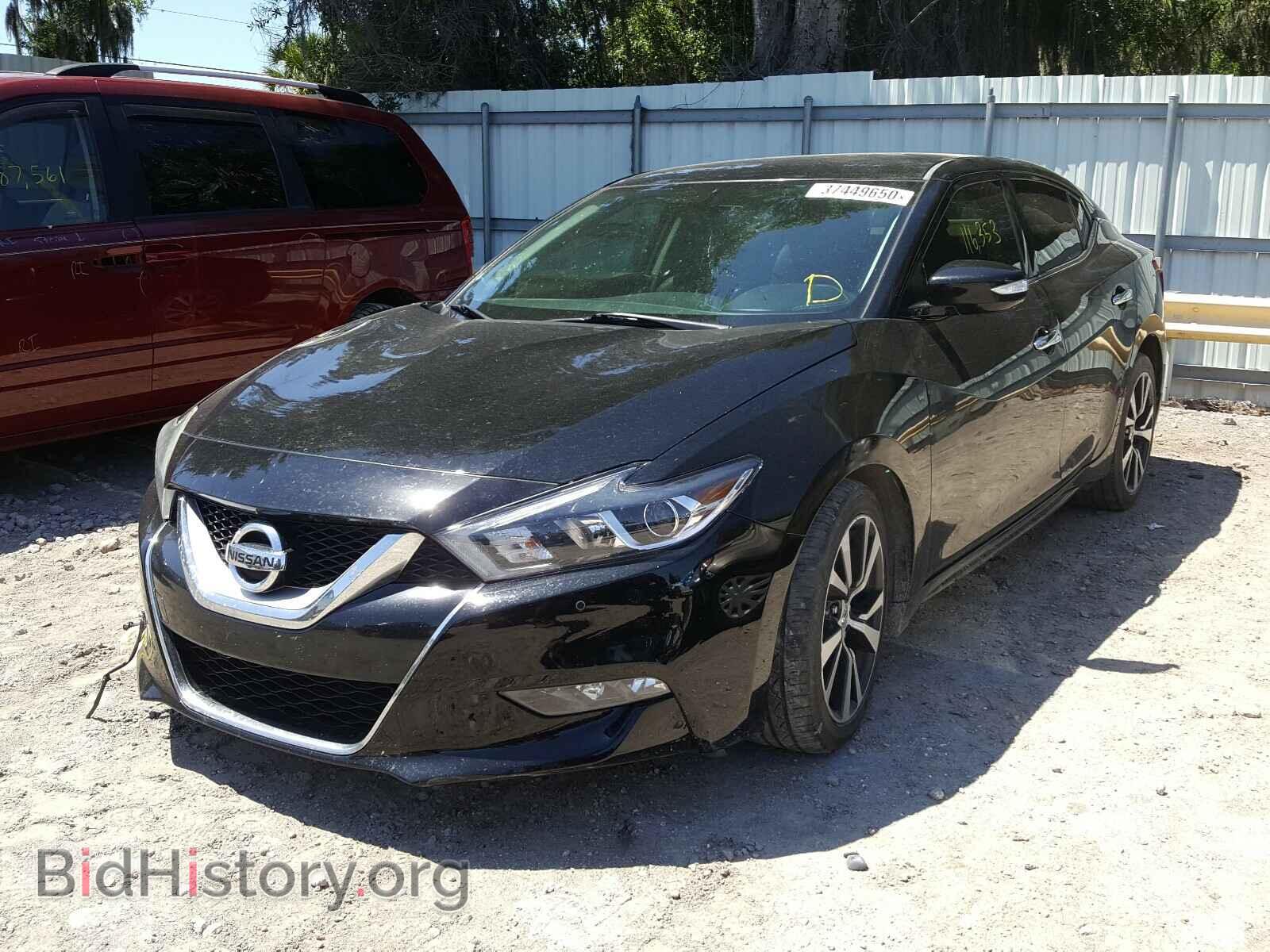 2016 NISSAN MAXIMA - VIN: 1N4AA6AP1GC393313 - Фото 2