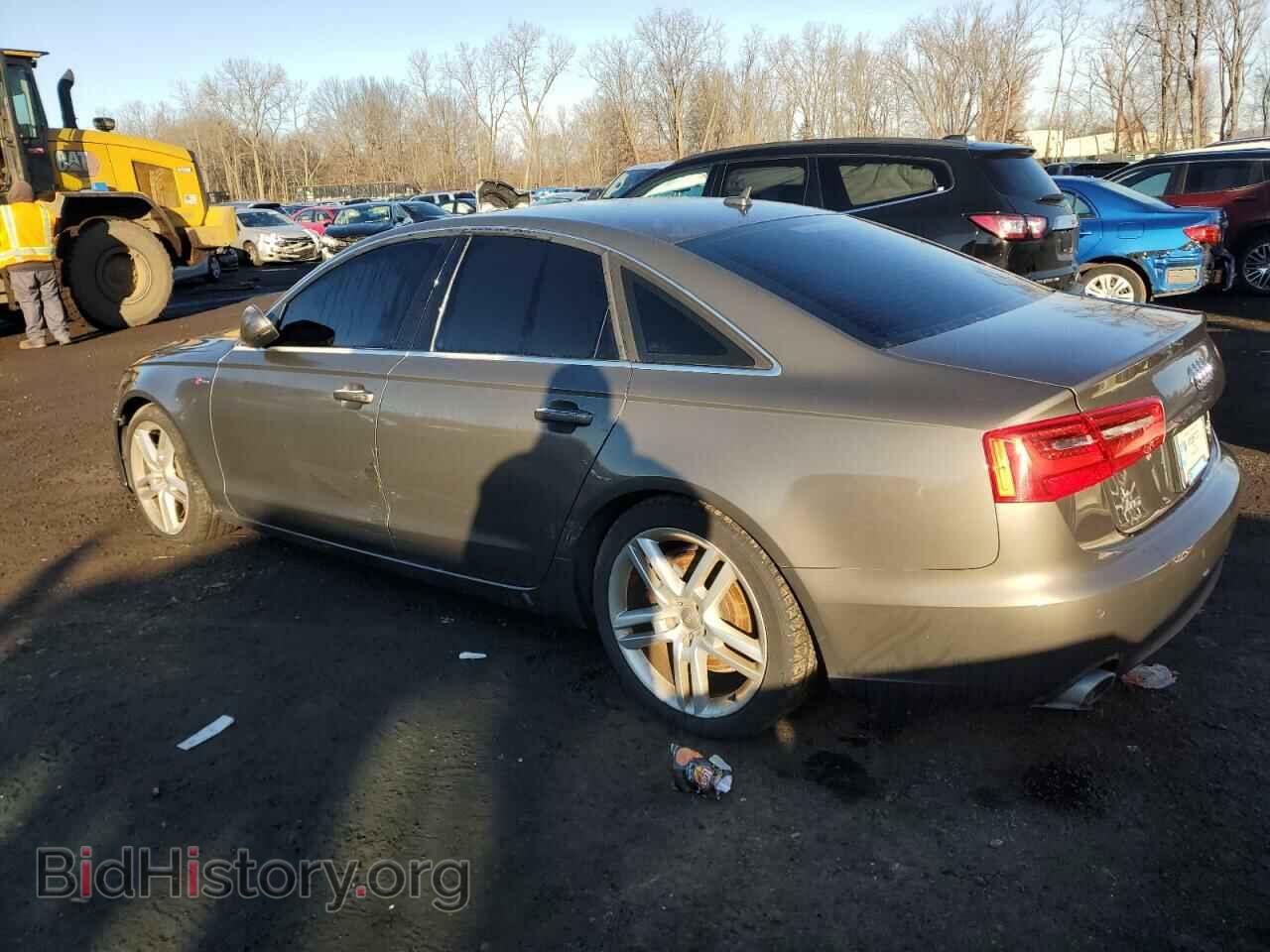 2014 AUDI A6 - VIN: WAUFGAFCXEN015979 - Фото 2