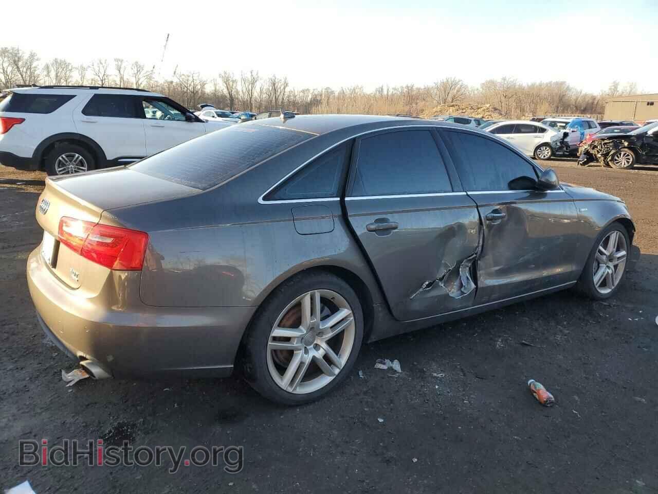2014 AUDI A6 - VIN: WAUFGAFCXEN015979 - Фото 3