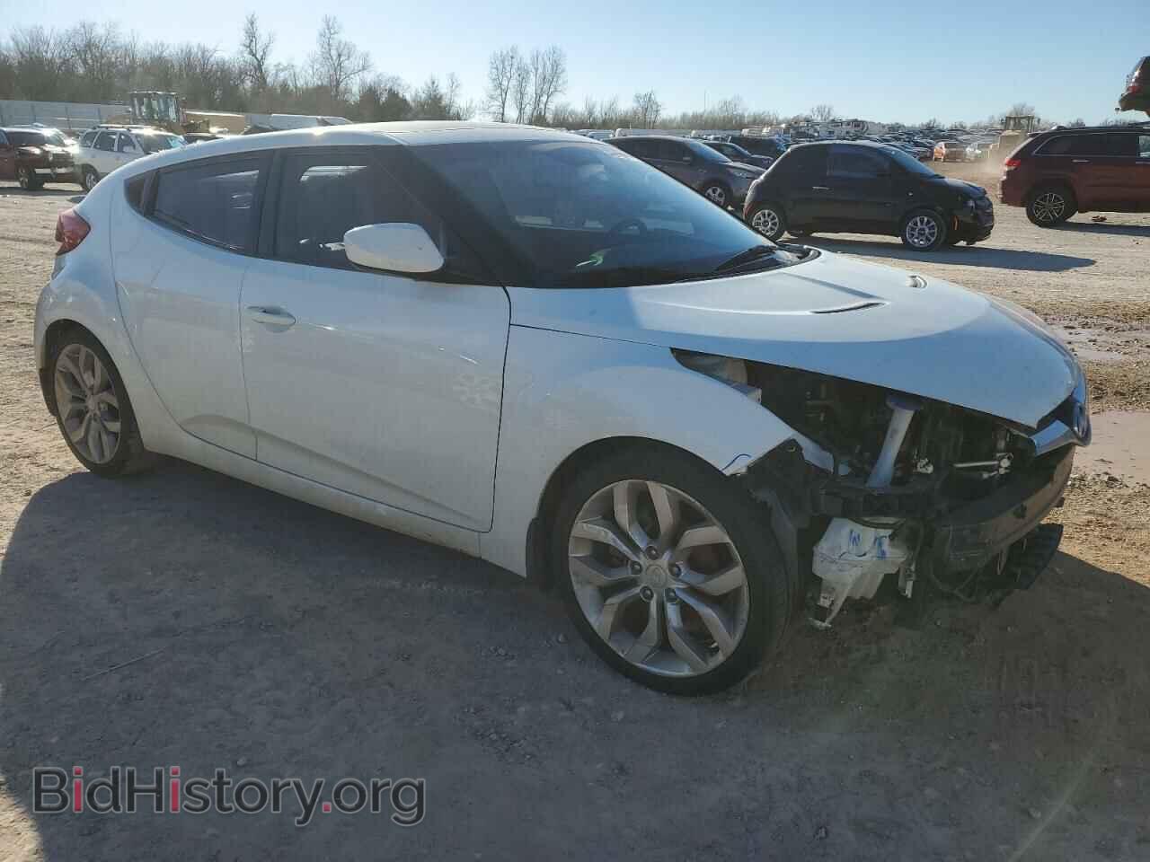 2012 HYUNDAI VELOSTER - VIN: KMHTC6AD5CU026210 - Фото 4