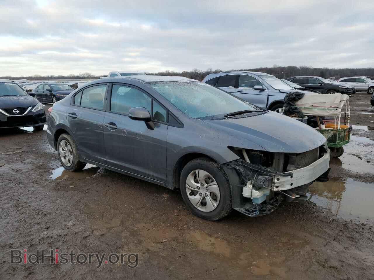 2013 HONDA CIVIC - VIN: 19XFB2F59DE020103 - Фото 4