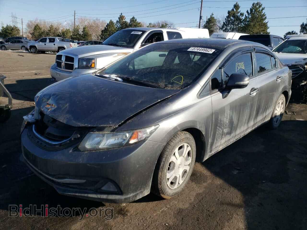 2013 HONDA CIVIC - VIN: 19XFB4F33DE000794 - Фото 2