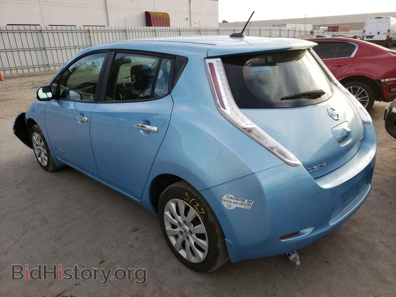 2015 NISSAN LEAF - VIN: 1N4AZ0CP7FC310257 - Фото 3