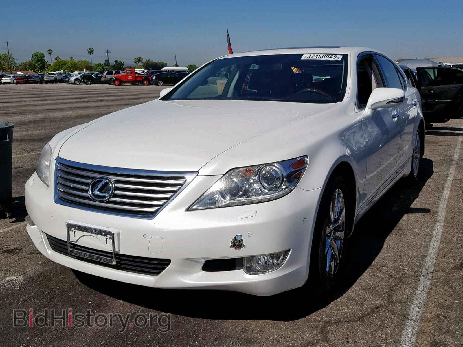 2012 LEXUS LS460 - VIN: JTHBL5EF2C5110189 - Фото 2