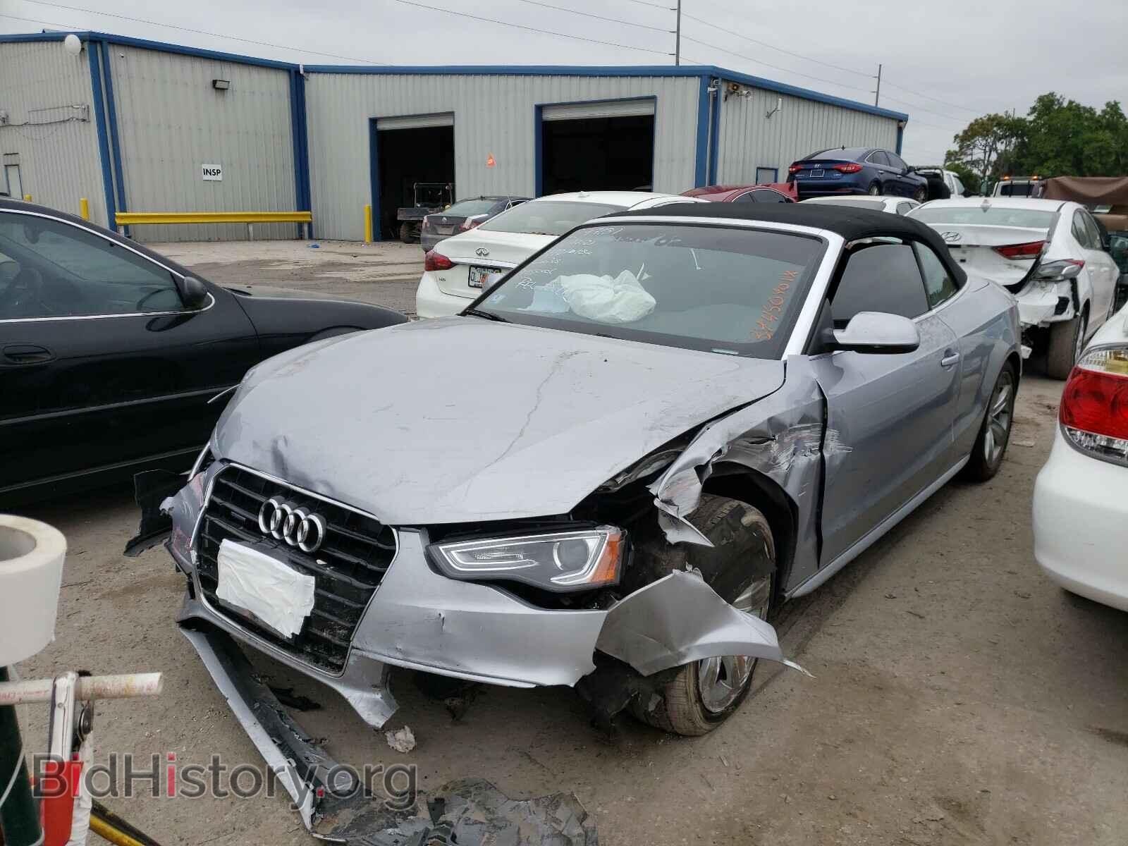 2016 AUDI A5 - VIN: WAUM2AFHXGN011483 - Фото 2