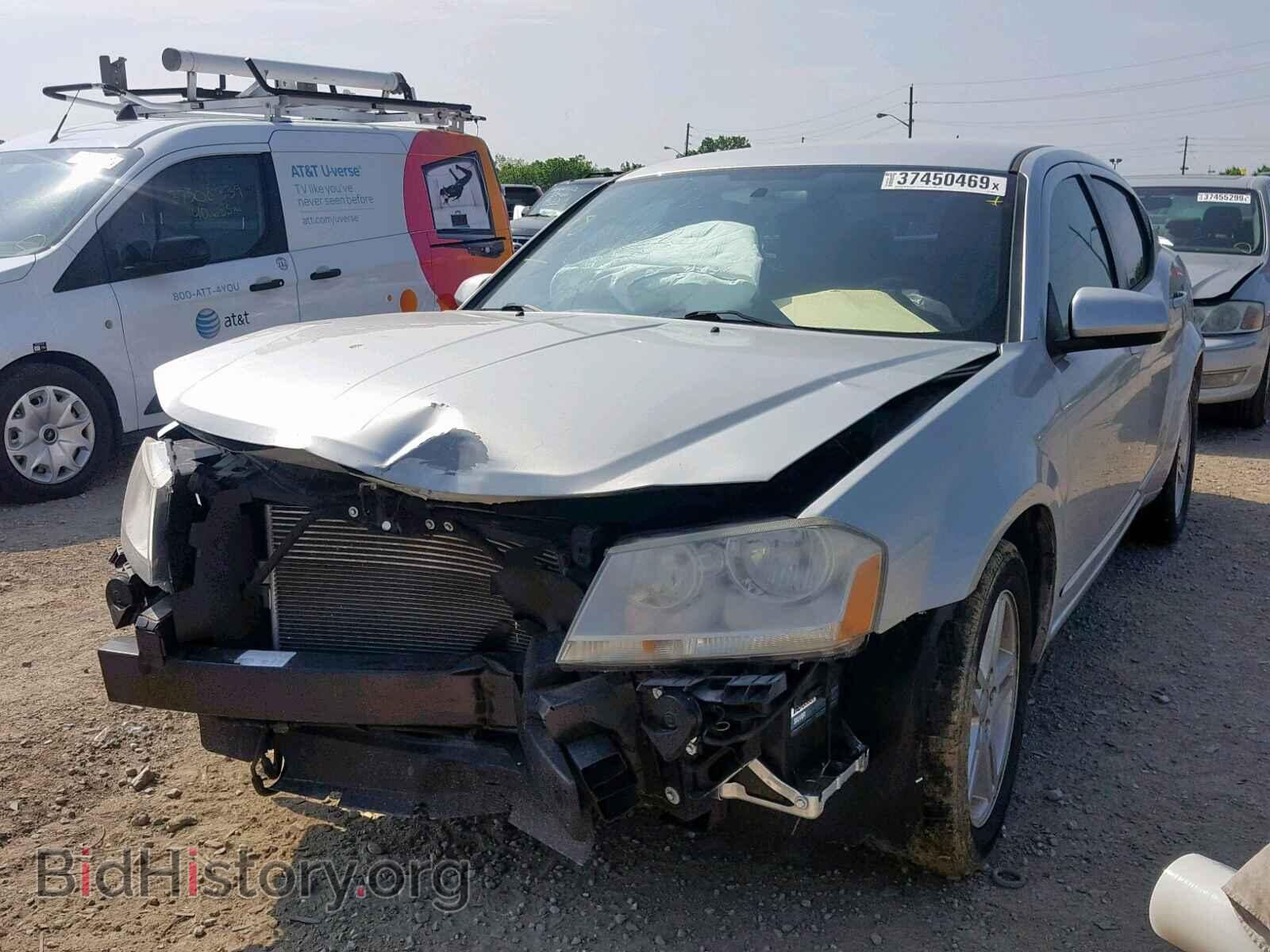 2012 DODGE AVENGER - VIN: 1C3CDZCB1CN156224 - Фото 2