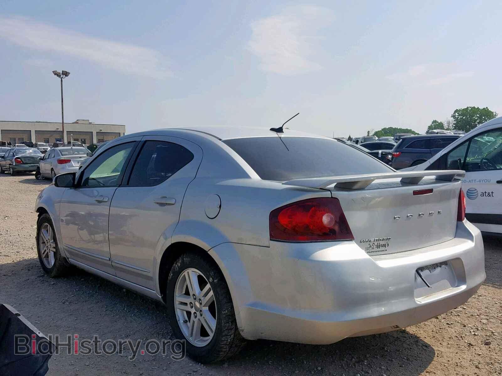 2012 DODGE AVENGER - VIN: 1C3CDZCB1CN156224 - Фото 3