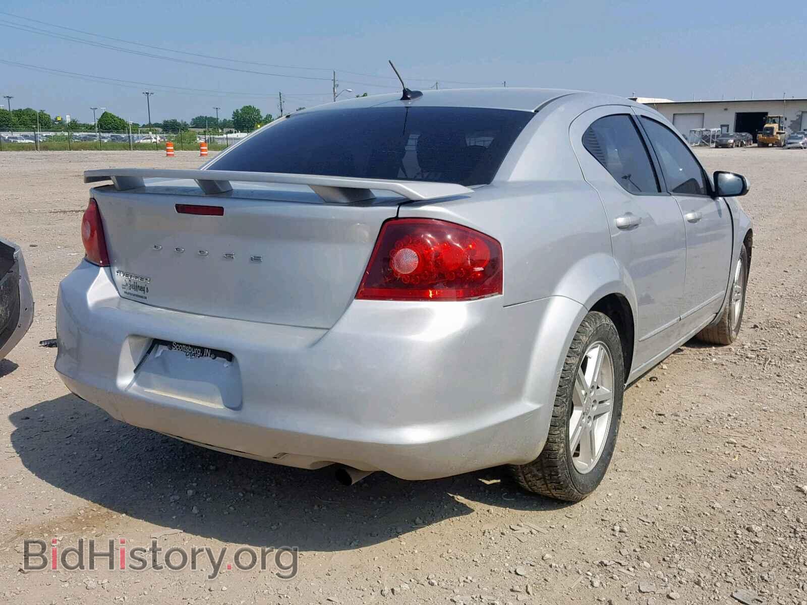 2012 DODGE AVENGER - VIN: 1C3CDZCB1CN156224 - Фото 4