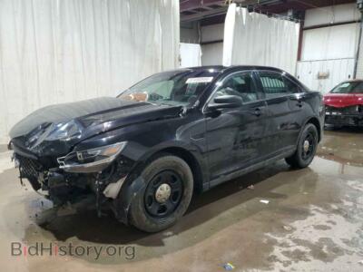 2017 Ford TAURUS Police Interceptor, black — VIN 1FAHP2L80HG102824, Copart