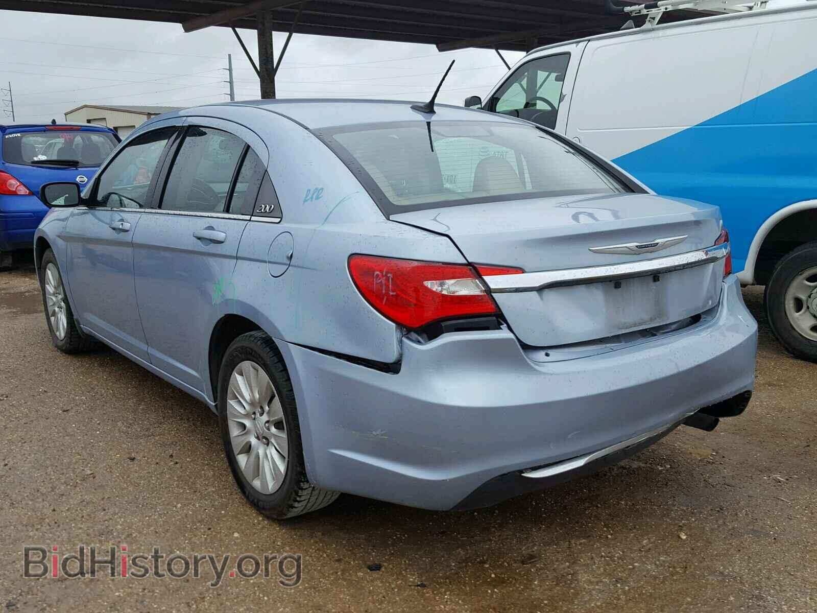 2014 CHRYSLER 200 - VIN: 1C3CCBAB5EN122304 - Фото 3