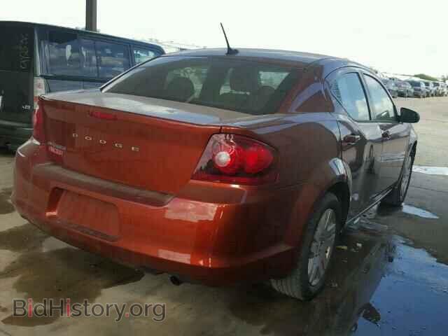 2012 DODGE AVENGER - VIN: 1C3CDZAB1CN198699 - Фото 4