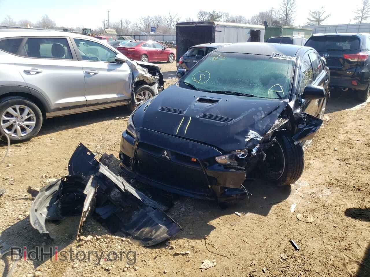 2014 MITSUBISHI LANCER - VIN: JA32V6FVXEU004636 - Фото 2