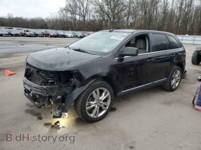 2011 Ford EDGE Limited, black — VIN 2FMDK3KC6BBA32565, Copart