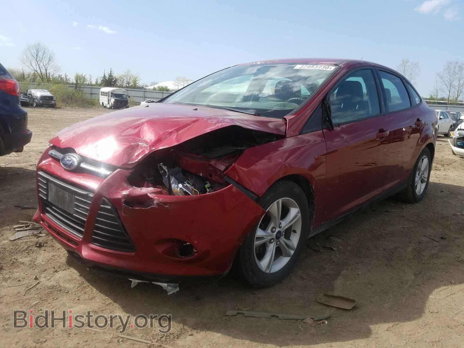 2014 FORD FOCUS - VIN: 1FADP3F29EL450653 - Фото 2