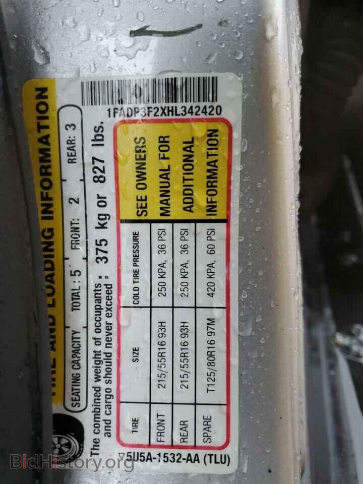 2017 FORD FOCUS - VIN: 1FADP3F2XHL342420 - Фото 13