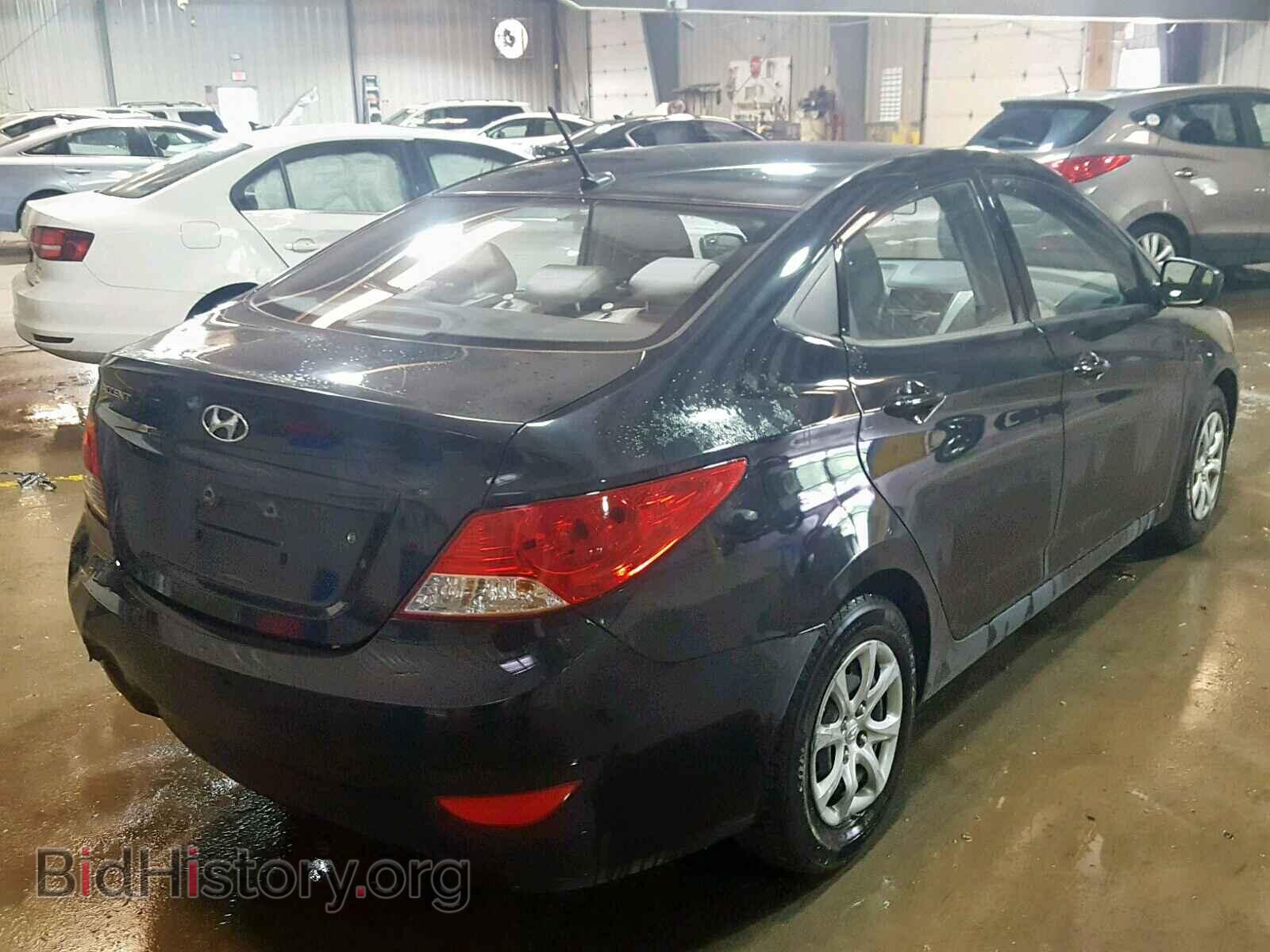 2014 HYUNDAI ACCENT - VIN: KMHCT4AEXEU775892 - Фото 4