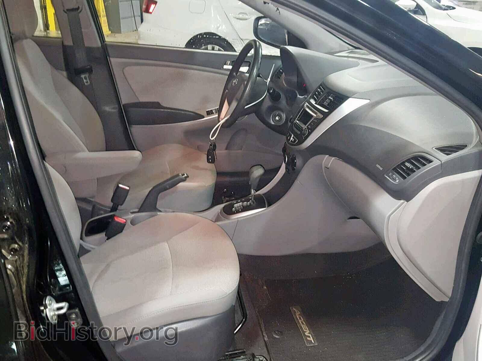 2014 HYUNDAI ACCENT - VIN: KMHCT4AEXEU775892 - Фото 5