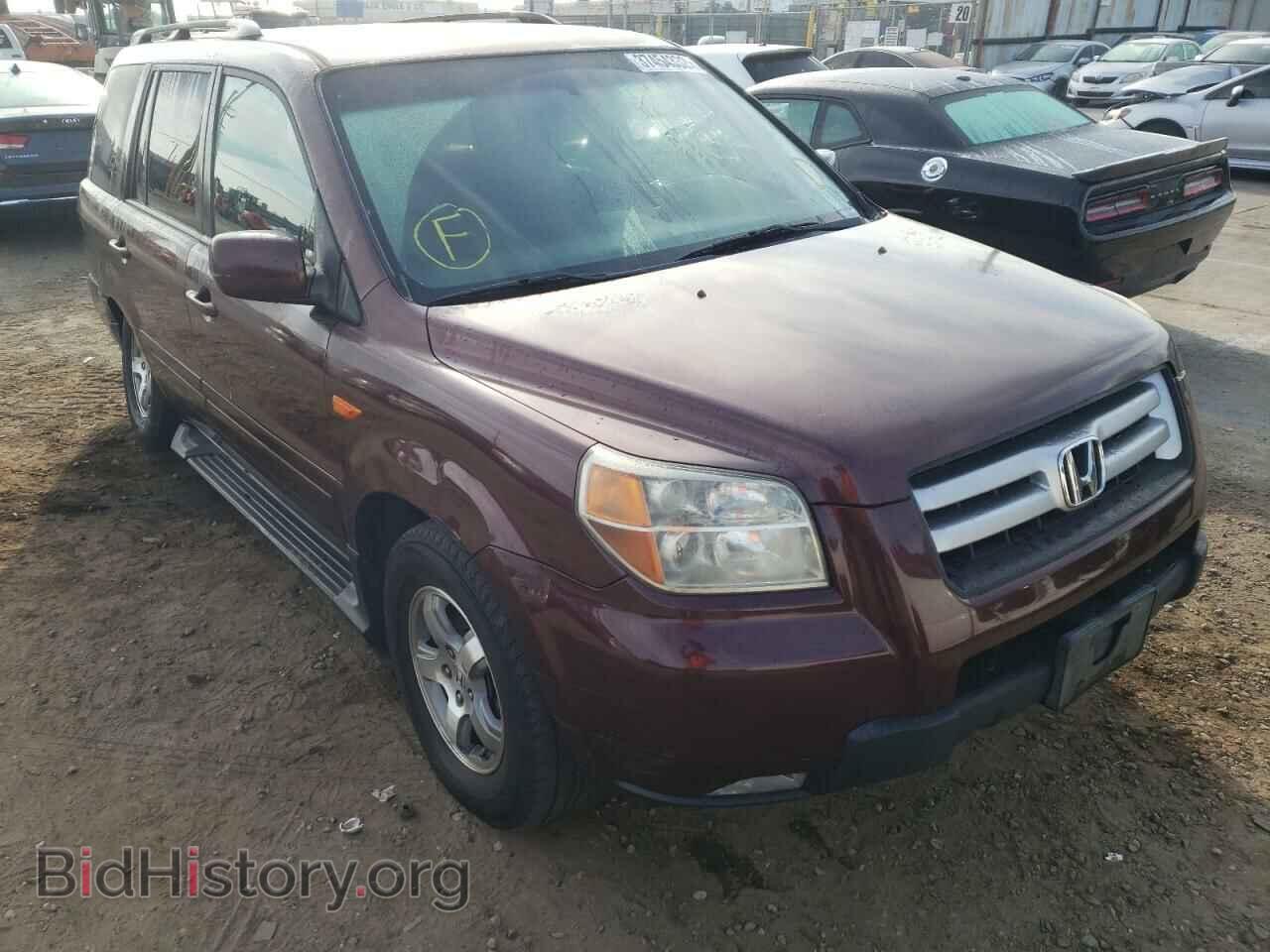 Фотография 5FNYF28467B011908 - HONDA PILOT 2007