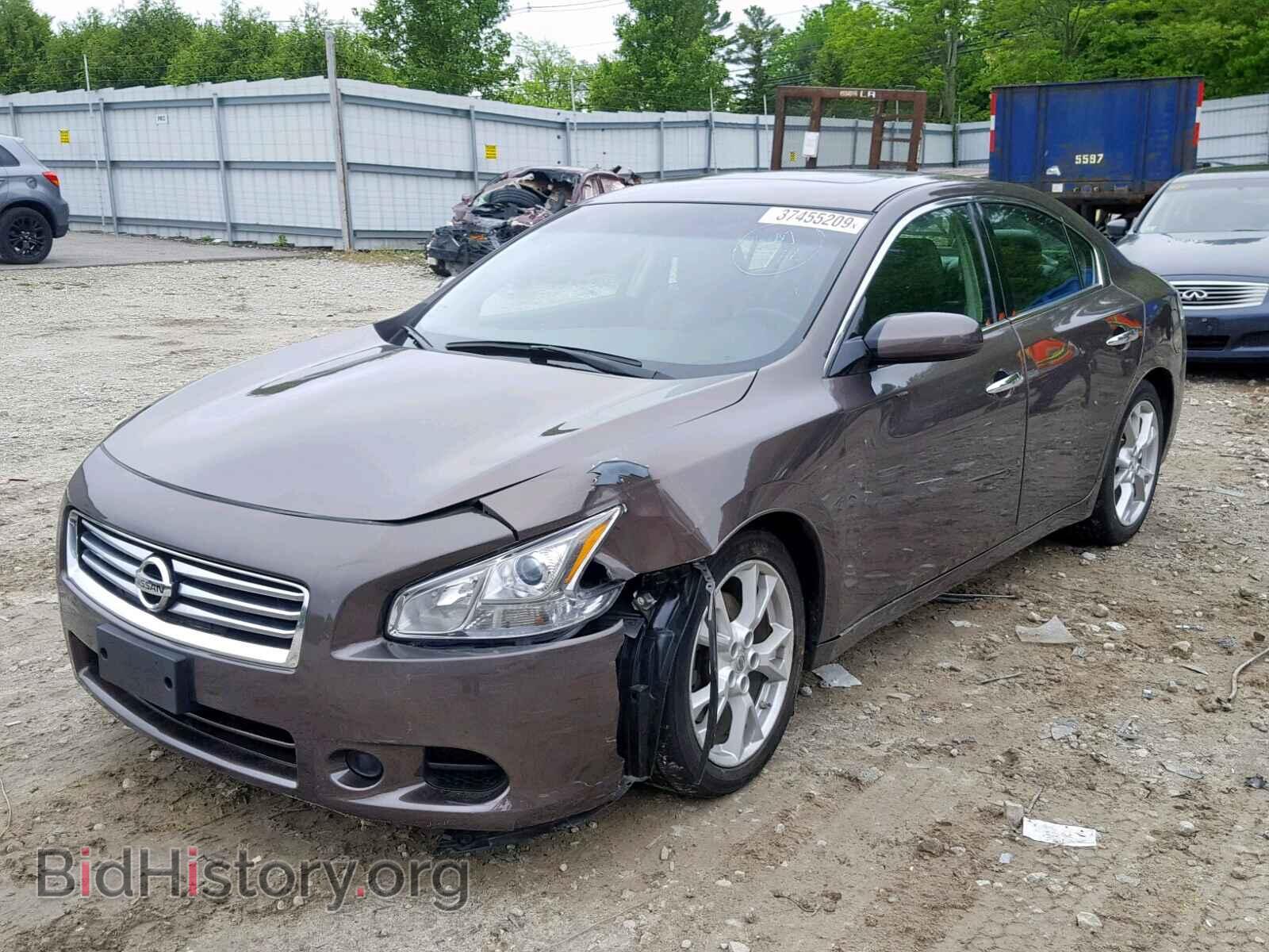 2014 NISSAN MAXIMA S - VIN: 1N4AA5AP9EC445892 - Фото 2