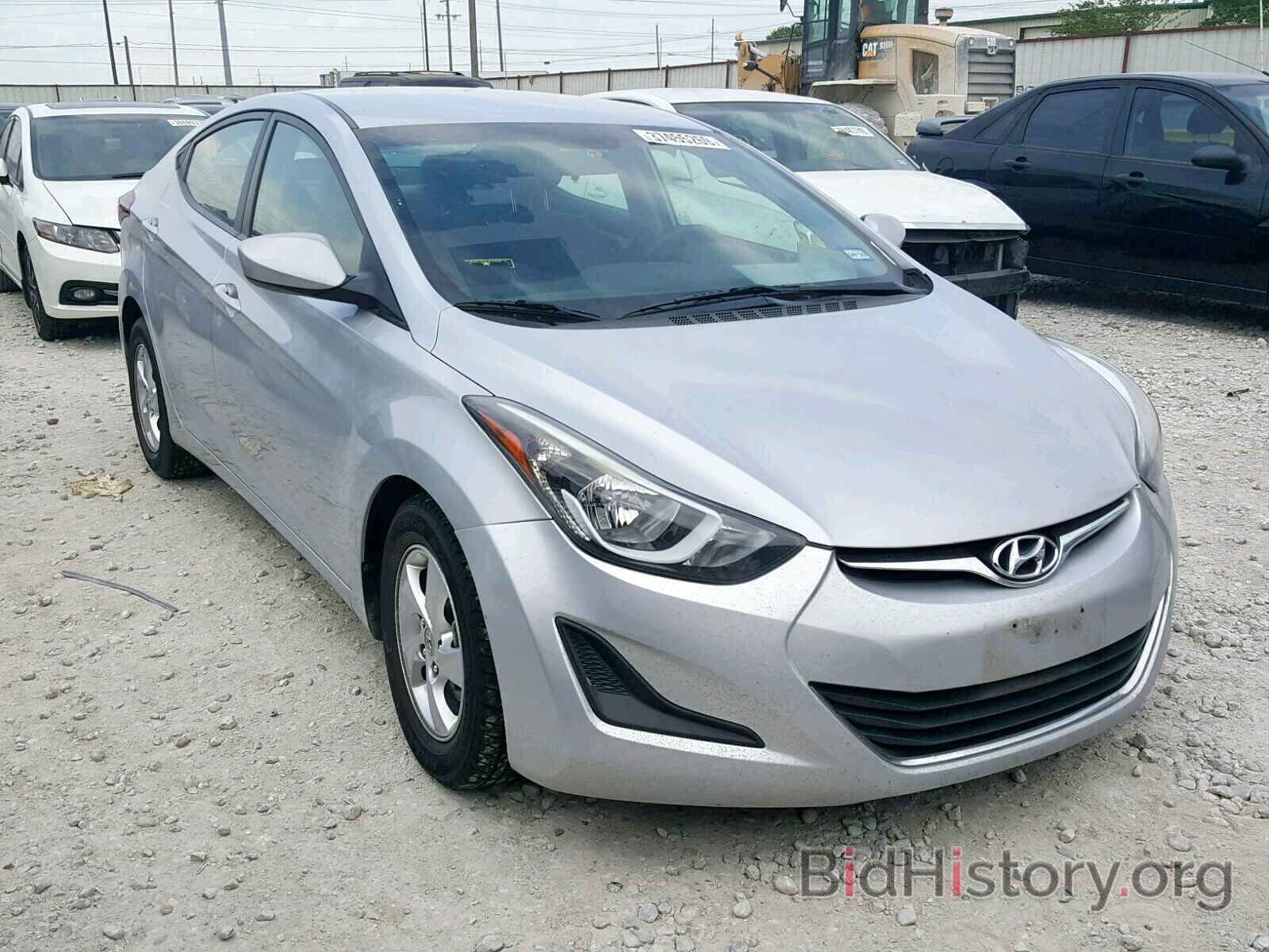 Photo 5NPDH4AE0EH516753 - HYUNDAI ELANTRA 2014