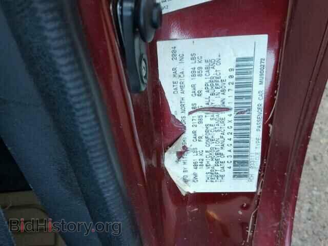 2004 CHRYSLER SEBRING - VIN: 4C3AG42GX4E117209 - Фото 10