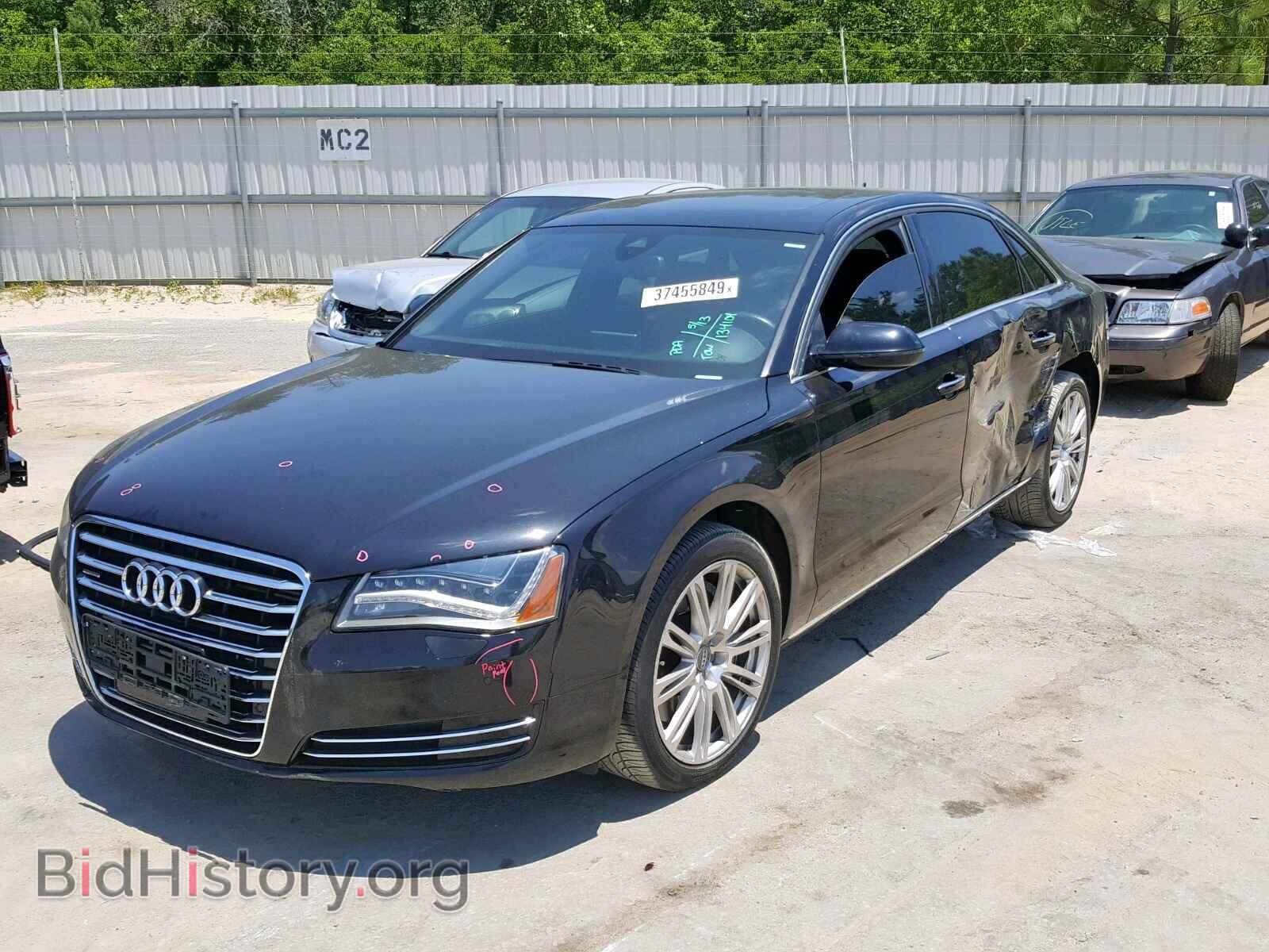 2012 AUDI A8 - VIN: WAURVAFDXCN005672 - Фото 2