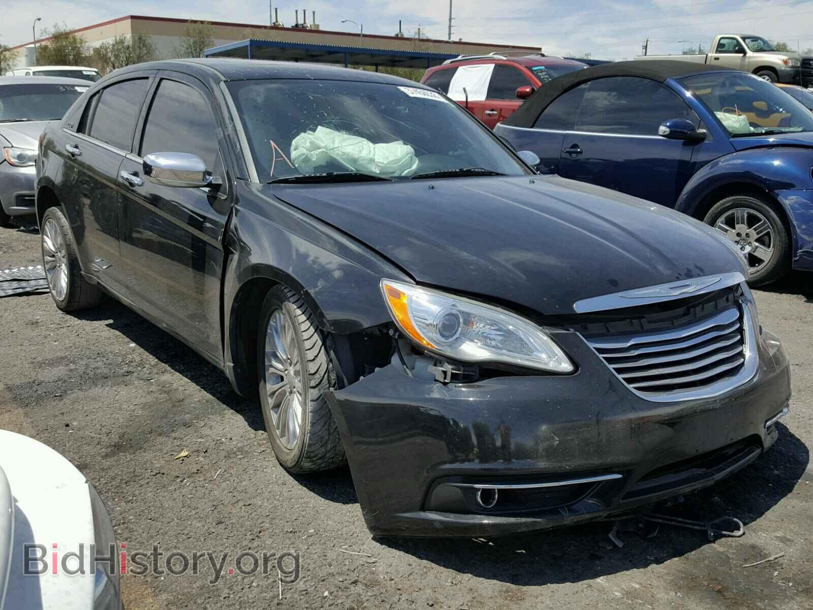 Фотография 1C3CCBCB6CN109247 - CHRYSLER 200 2012