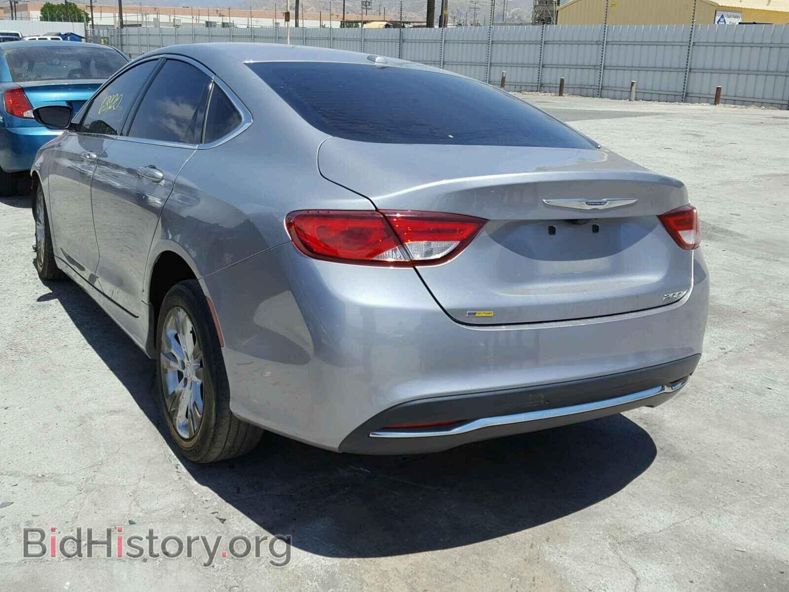 2016 CHRYSLER 200 - VIN: 1C3CCCAB6GN127682 - Фото 3