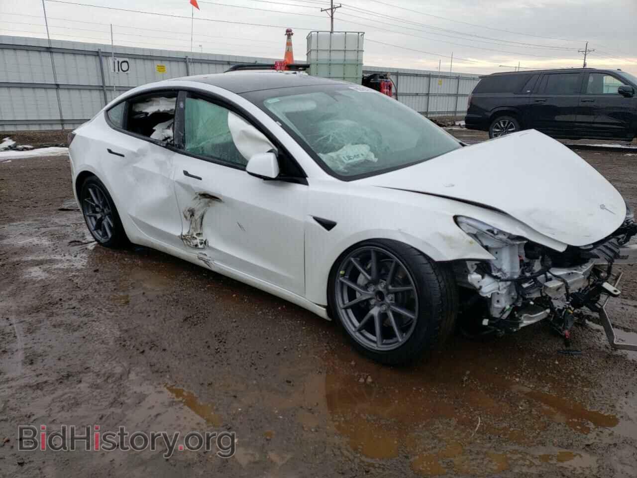 2022 TESLA MODEL 3 - VIN: 5YJ3E1EA6NF184777 - Фото 4