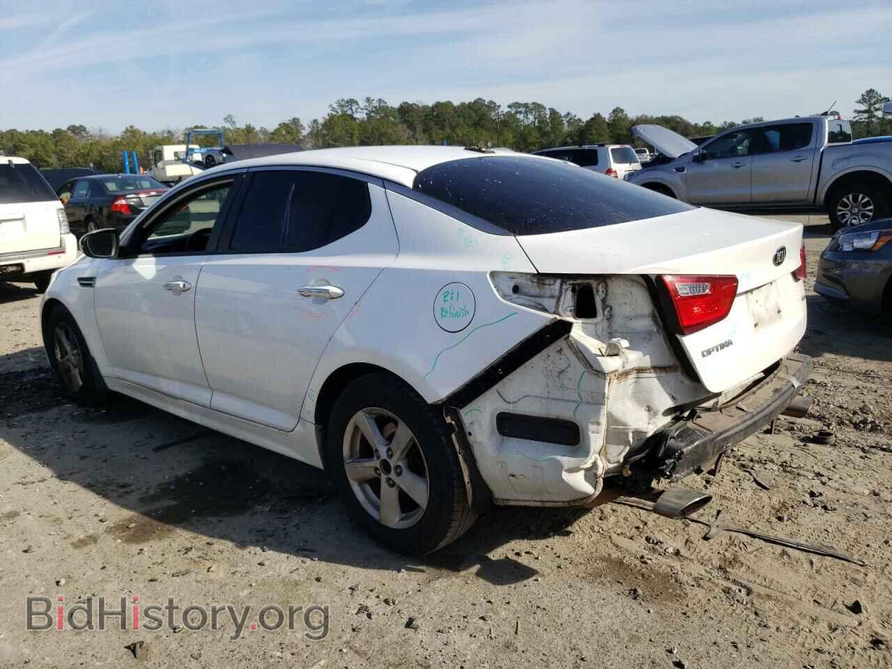 2015 KIA OPTIMA - VIN: KNAGM4A7XF5547596 - Фото 2