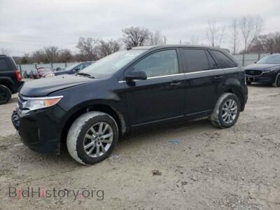2014 Ford EDGE Edge Limit, black — VIN 2FMDK4KC7EBA58795, Copart