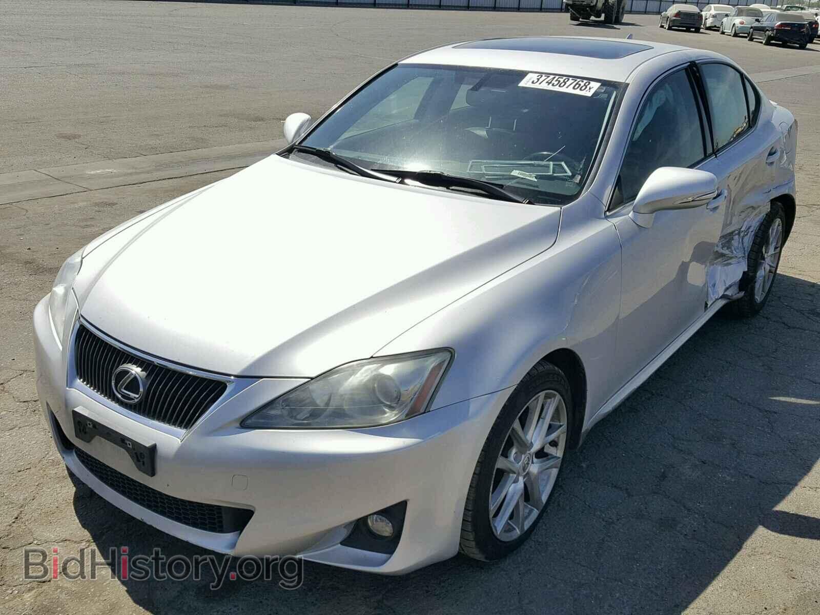 2011 LEXUS IS250 - VIN: JTHBF5C24B5153051 - Фото 2