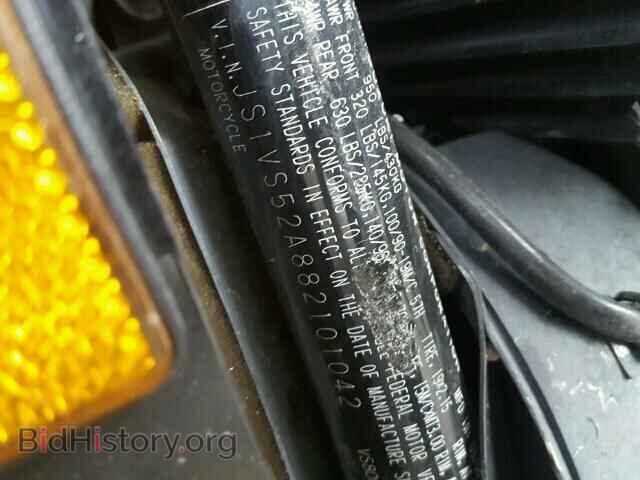 2008 SUZUKI CYCLE VS - VIN: JS1VS52A882101042 - Photo 10