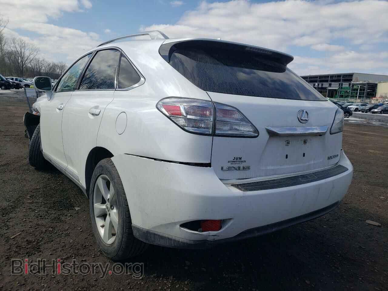 2010 LEXUS RX350 - VIN: 2T2BK1BAXAC035016 - Фото 3