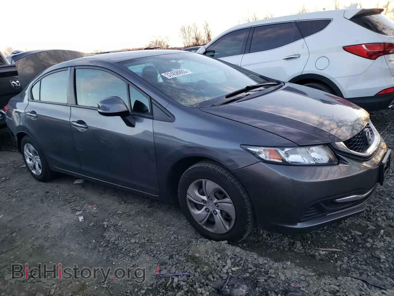 2013 HONDA CIVIC - VIN: 2HGFB2F57DH553671 - Фото 4